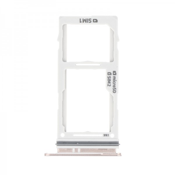 Tiroir Sim/SD (Double Sim) Samsung Galaxy S10 Lite (G970F) - Rose