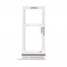 Tiroir Sim/SD (Double Sim) Samsung Galaxy S10 Lite (G970F) - Rose