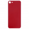 Vitre Arrière de Remplacement iPhone 8 - Rouge
