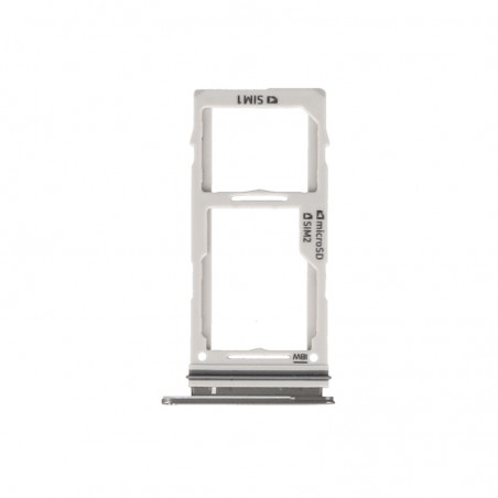 Tiroir Double Sim /SD Samsung Galaxy S10e (G970F) - Argent
