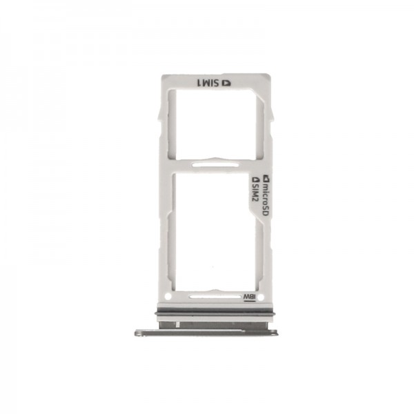 Tiroir Double Sim /SD Samsung Galaxy S10e (G970F) - Argent
