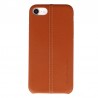 Coque de Protection style Cuir Usams pour iPhone 7,8,SE (2020) et SE (2022) - Marron