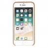 Coque de Protection style Cuir Usams pour iPhone 7,8,SE (2020) et SE (2022) - Marron clair