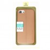 Coque de Protection style Cuir Usams pour iPhone 7,8,SE (2020) et SE (2022) - Marron clair