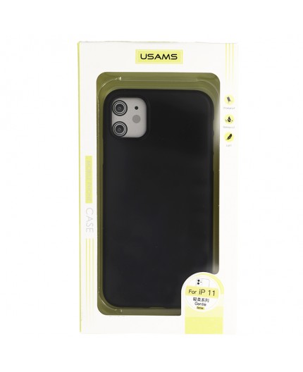 Coque Ultra-mince Givré Usams pour iPhone 11 - Noir