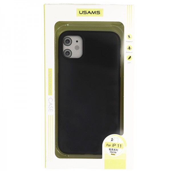 Coque Ultra-mince Givré Usams pour iPhone 11 - Noir