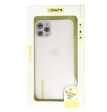 Coque Ultra-mince Givré Usams pour iPhone 11 Pro Max - Blanc