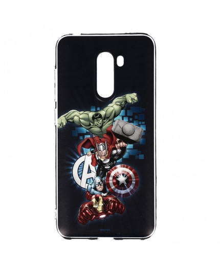 Coque Xiaomi Pocophone F1 Marvel Avengers - Navy Bleu