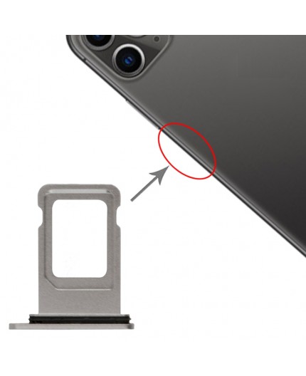 Tiroir Sim iPhone 11 - Blanc