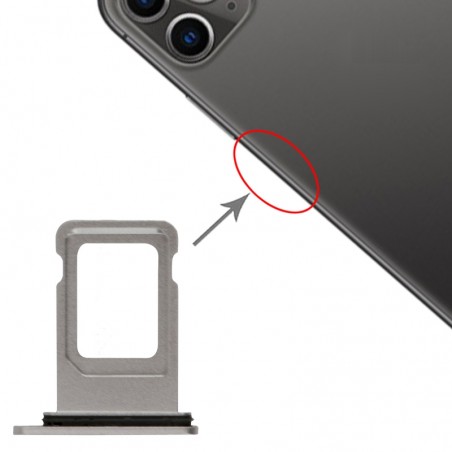 Tiroir Sim iPhone 11 - Blanc