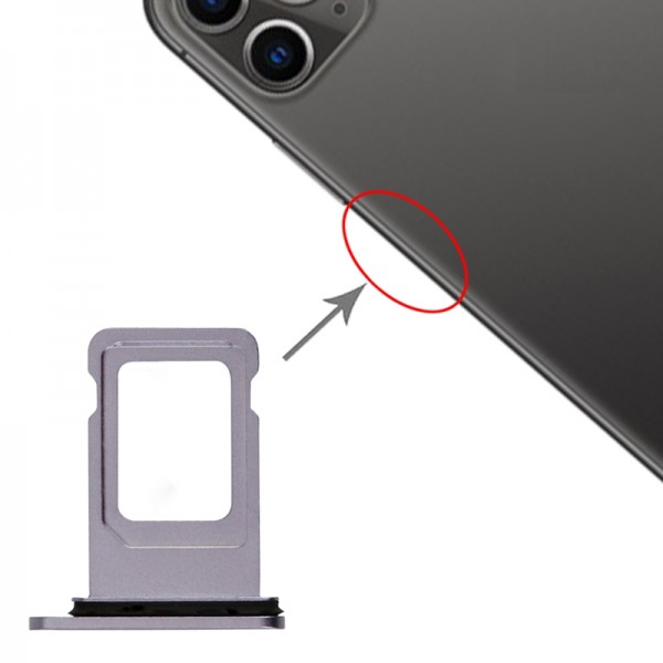 Tiroir Sim iPhone 11 - Mauve