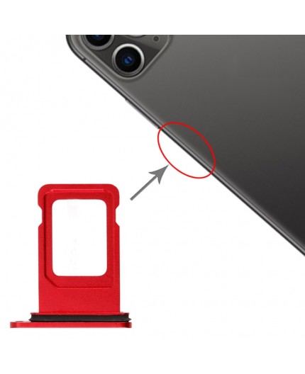 Tiroir Sim iPhone 11 - Rouge