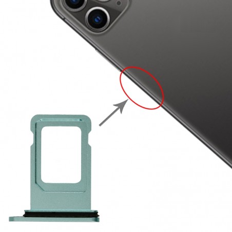 Tiroir Sim iPhone 11 - Vert