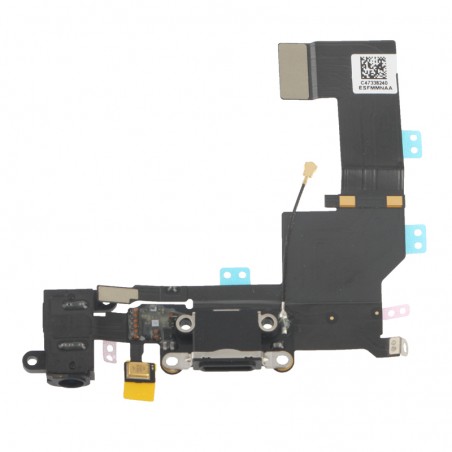 Nappe Connecteur de Charge iPhone 5S - Noir
