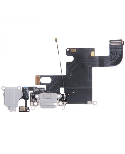 Nappe Connecteur de Charge iPhone 6 - Gris