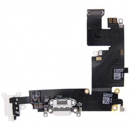 Nappe Connecteur de Charge iPhone 6 Plus - Blanc