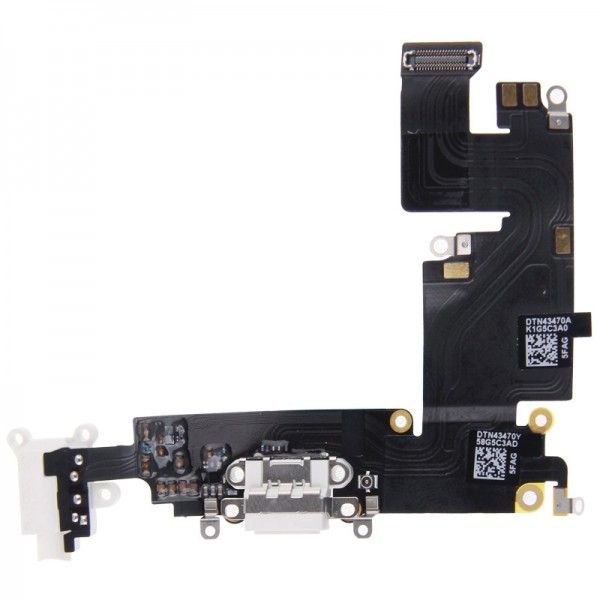 Nappe Connecteur de Charge iPhone 6 Plus - Blanc