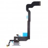 Nappe Connecteur de Charge iPhone X - Blanc