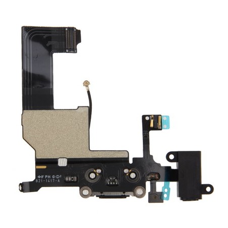 Nappe Connecteur de Charge iPhone 5 - Noir