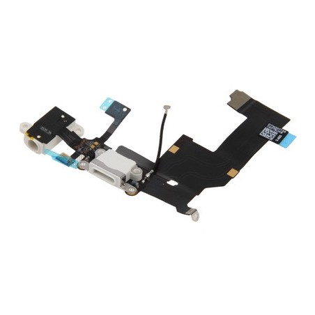 Nappe Connecteur de Charge iPhone 5 - Blanc