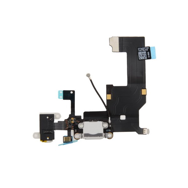 Nappe Connecteur de Charge iPhone 5 - Blanc