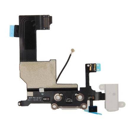 Nappe Connecteur de Charge iPhone 5 - Blanc