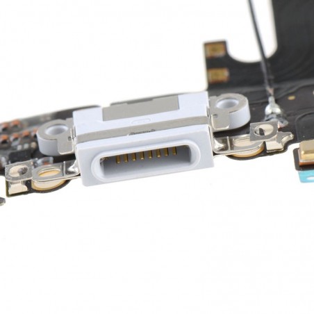 Nappe Connecteur de Charge iPhone 6S - Blanc