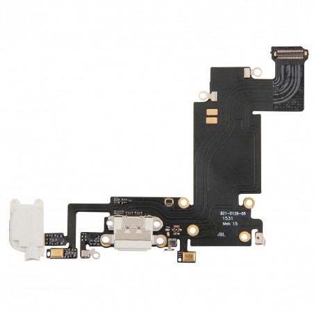 Nappe Connecteur de Charge iPhone 6S Plus - Blanc