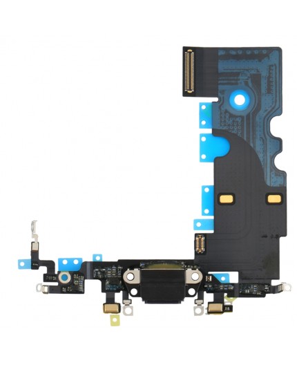 Nappe Connecteur de Charge iPhone 8 et SE (2020) - Noir