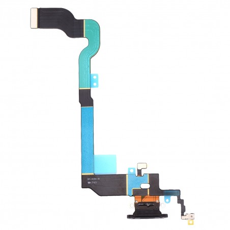 Nappe Connecteur de Charge iPhone X - Noir