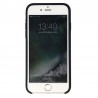 Coque Silicone Gomme intérieur façon velours iPhone 6 et 6S - Bleu Nuit