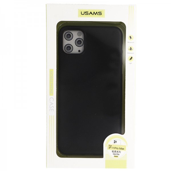 Coque Ultra-mince Givré Usams pour iPhone 11 Pro Max - Noir