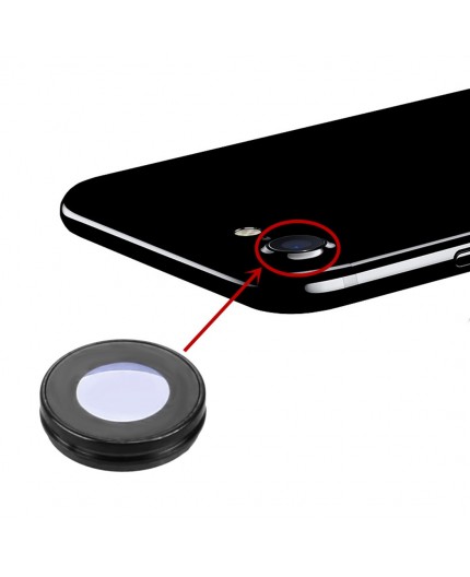 Lentille caméra arrière avec contour iPhone 7