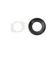 Lentille caméra arrière avec contour iPhone 6 Plus/6S Plus - Noir