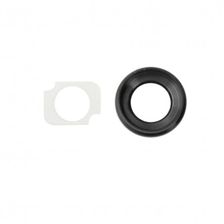 Lentille caméra arrière avec contour iPhone 6 Plus/6S Plus - Noir