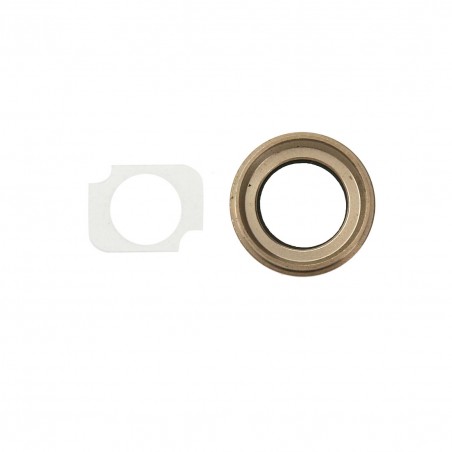 Lentille caméra arrière avec contour iPhone 6 Plus/6S Plus - OR
