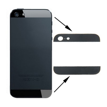 Vitre Arrière iPhone 5 - Noir