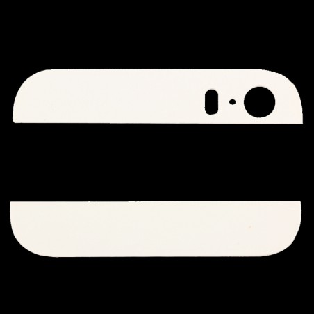 Vitre Arrière iPhone 5S - Blanc