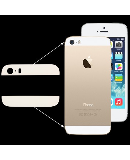 Vitre Arrière iPhone 5S - Blanc