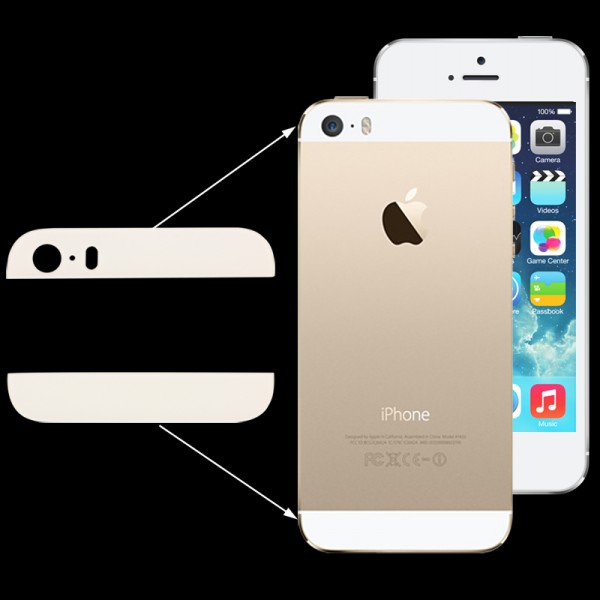 Vitre Arrière iPhone 5S - Blanc