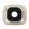 Lentille caméra arrière avec contour Samsung Galaxy S6 (G920F) - OR