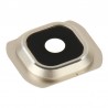 Lentille caméra arrière avec contour Samsung Galaxy S6 (G920F) - OR