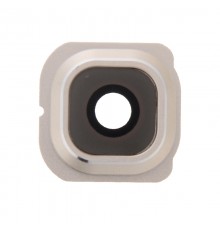 Lentille caméra arrière avec contour Samsung Galaxy S6 Edge (G925F) - OR