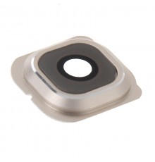 Lentille caméra arrière avec contour Samsung Galaxy S6 Edge (G925F) - OR