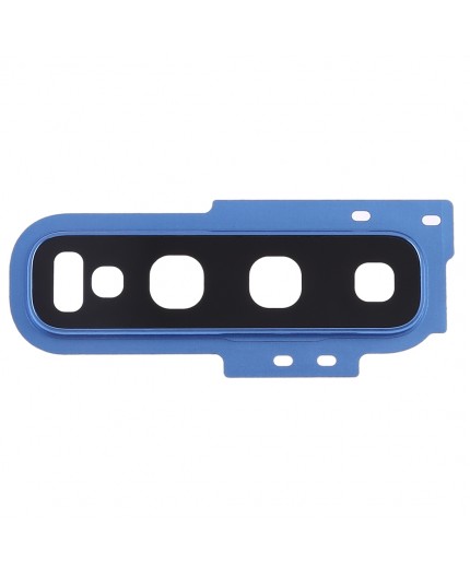 Lentille caméra arrière avec contour Samsung Galaxy S10 (G973F) - Bleu Prisme