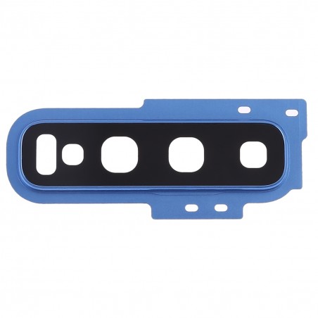 Lentille caméra arrière avec contour Samsung Galaxy S10 (G973F) - Bleu Prisme