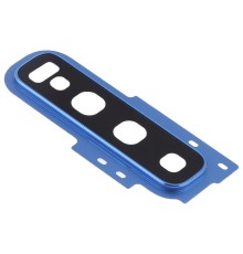 Lentille caméra arrière avec contour Samsung Galaxy S10 (G973F) - Bleu Prisme