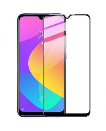 Film en Verre Trempé Intégral Xiaomi Mi A3 - Contour Noir