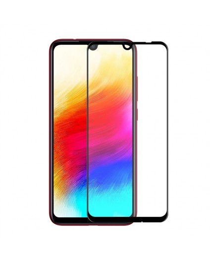 Film en Verre Trempé Intégral Xiaomi Redmi  Note 7 - Contour Noir