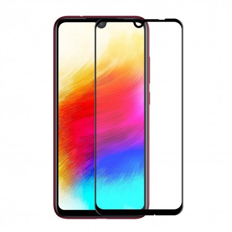 Film en Verre Trempé Intégral Xiaomi Redmi Note 7 - Contour Noir